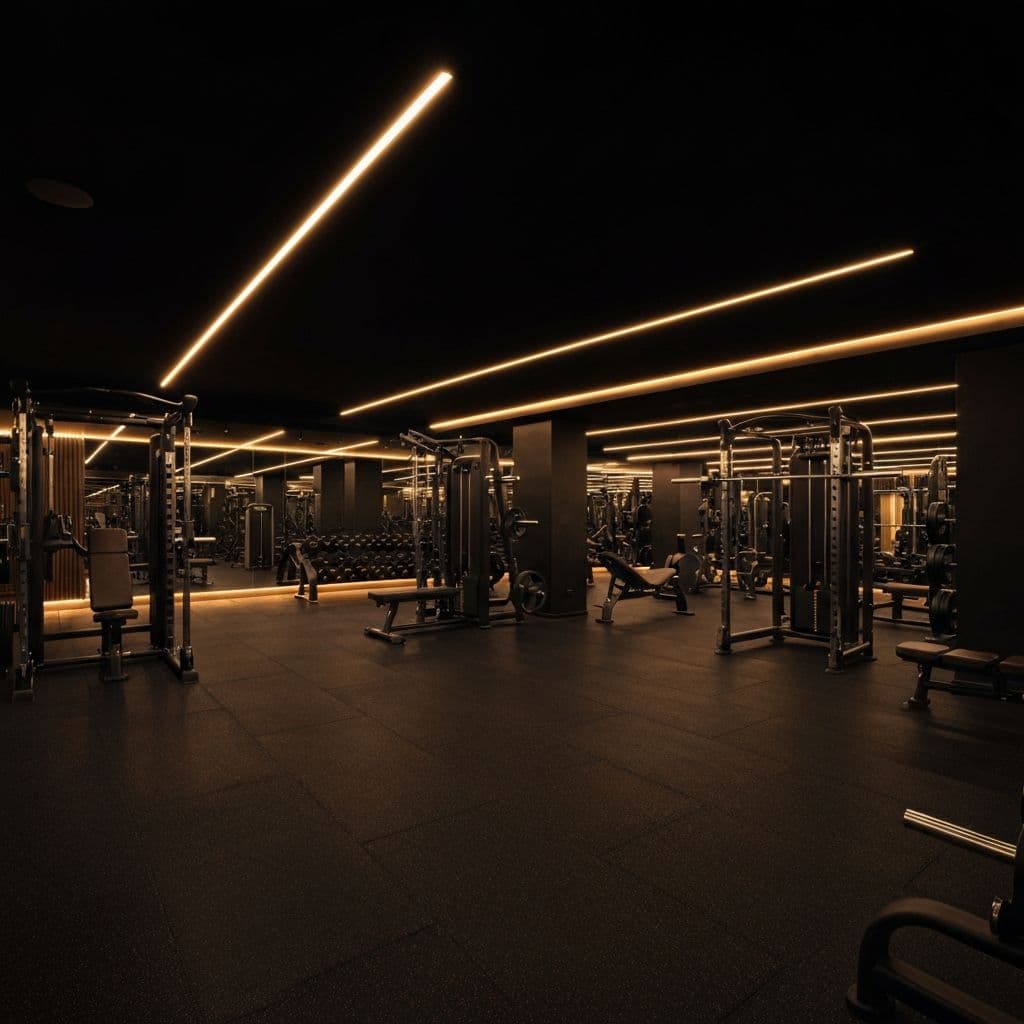 IW nära gym interiör